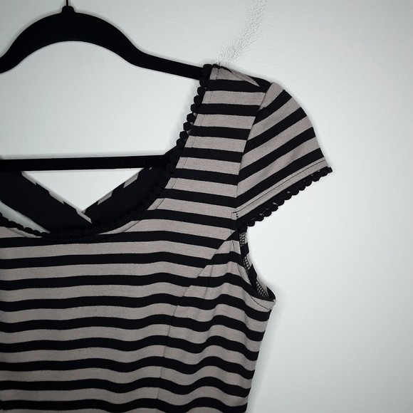 As U Wish Striped Open Back Dress - Picture 6 of 8